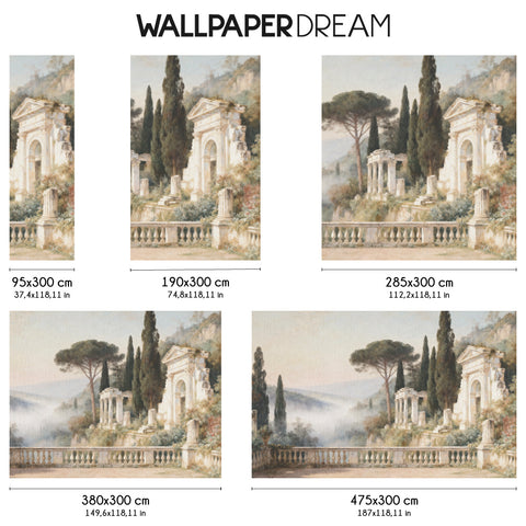 Carta da parati in Fibra di Vetro Rovine antiche