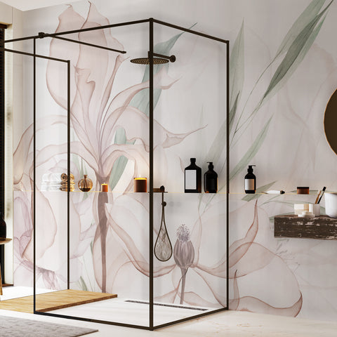 Carta da parati Rafflesia - box doccia