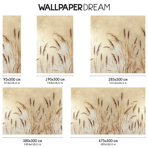 Carta da parati in Fibra di Vetro Grano dorato