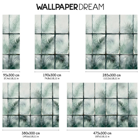 Carta da parati in Fibra di Vetro Serra Esotica