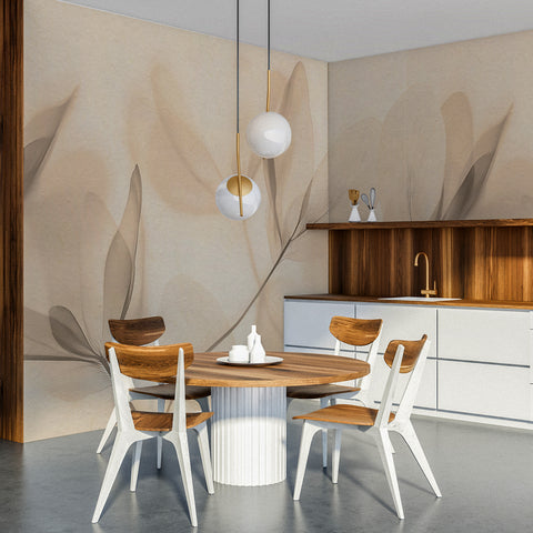 Carta da parati Florescentia - cucina