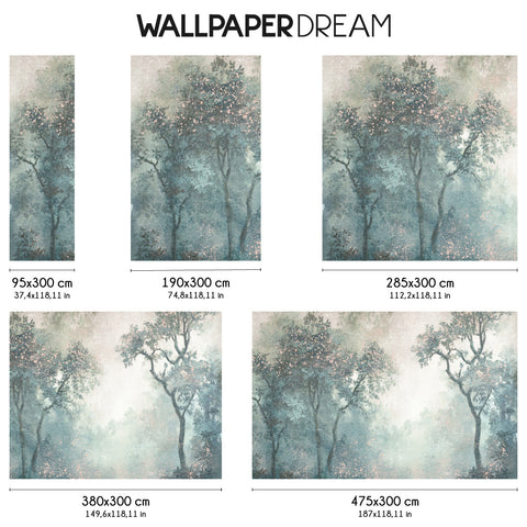 Carta da parati La nebbia dimensioni