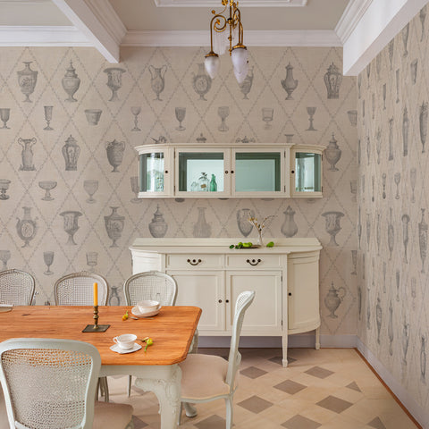Carta da parati Anfore antiche - cucina, per sala da pranzo