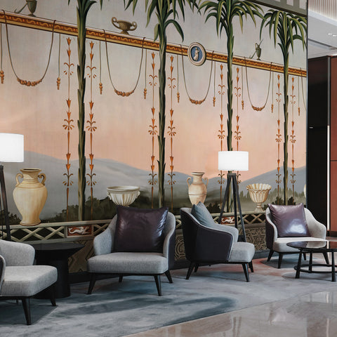 Carta da parati Eco di Pompei - esercizi commerciali, hotel