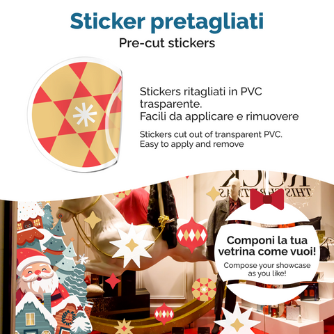 Lepre Decembrina | Vetrofania