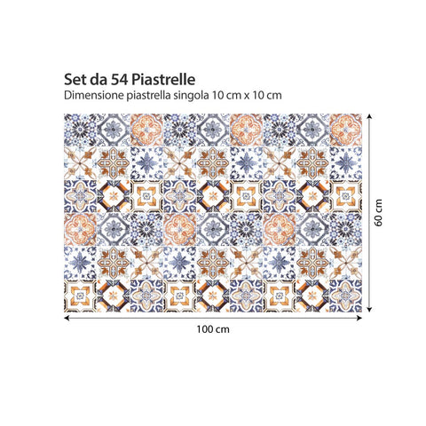 Fantasia di azulejos | Adesivi per piastrelle