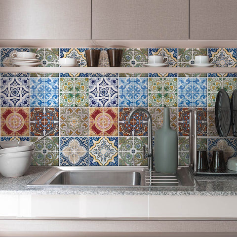 Decori creativi di Vietri | Adesivi per piastrelle