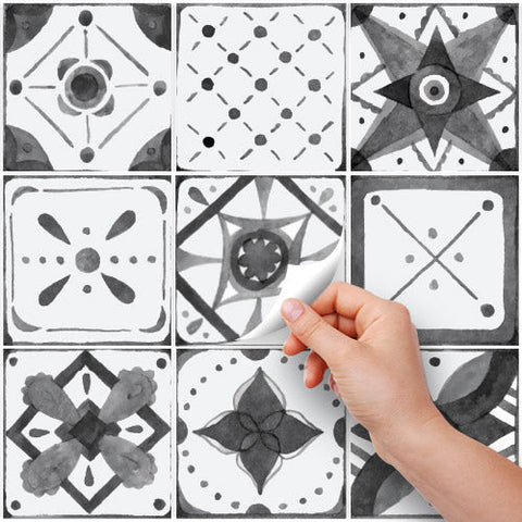 Decori geometrici | Adesivi per piastrelle