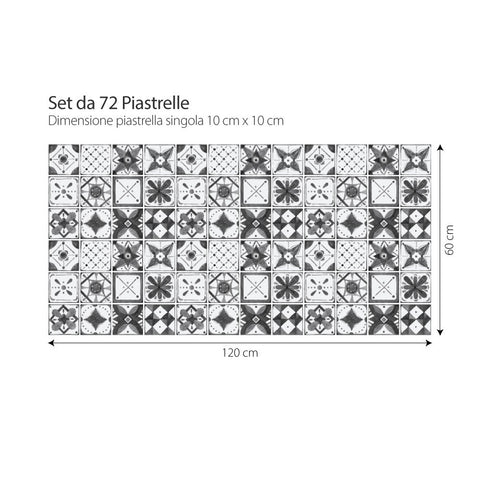 Decori geometrici | Adesivi per piastrelle