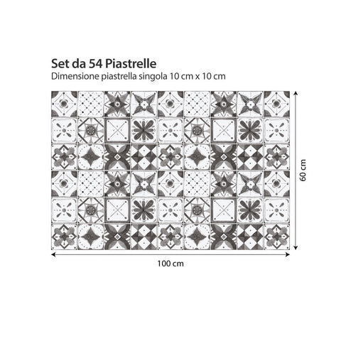 Decori geometrici | Adesivi per piastrelle