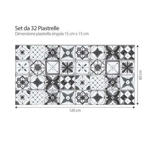 Decori geometrici | Adesivi per piastrelle