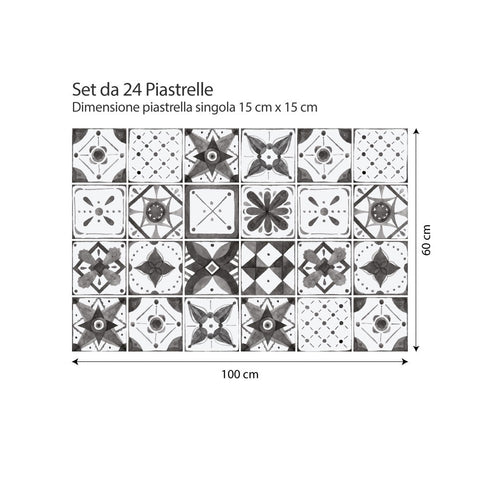 Decori geometrici | Adesivi per piastrelle