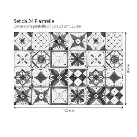Decori geometrici | Adesivi per piastrelle