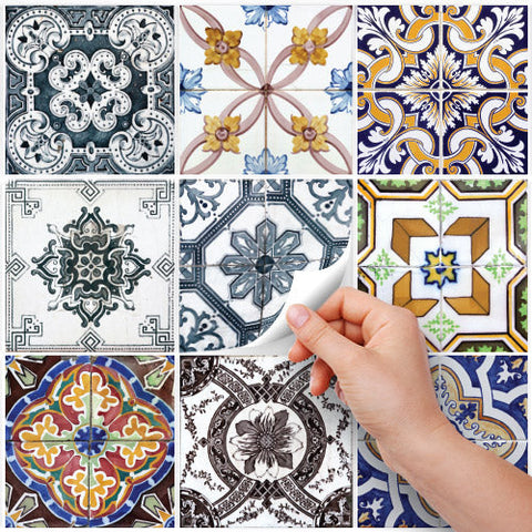 Decori retrò | Adesivi per piastrelle