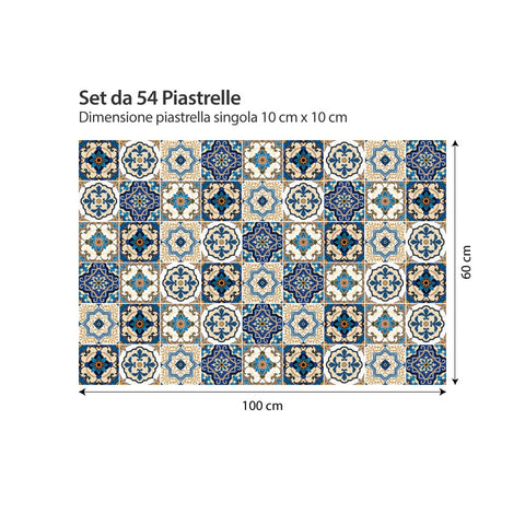 Adesivi per piastrelle Algarve 10cm