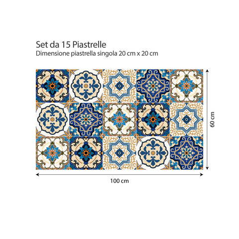 Adesivi per piastrelle Algarve 20x20