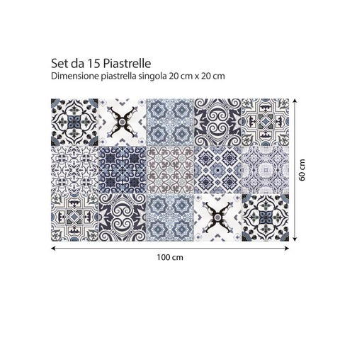 Decori retrò 2 | Adesivi per piastrelle