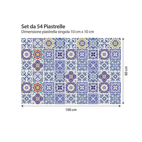 Fantasia barocca | Adesivi per piastrelle