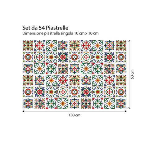 Fantasia ungherese | Adesivi per piastrelle