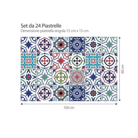 Lisbona | Adesivi per piastrelle