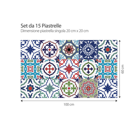 Lisbona | Adesivi per piastrelle