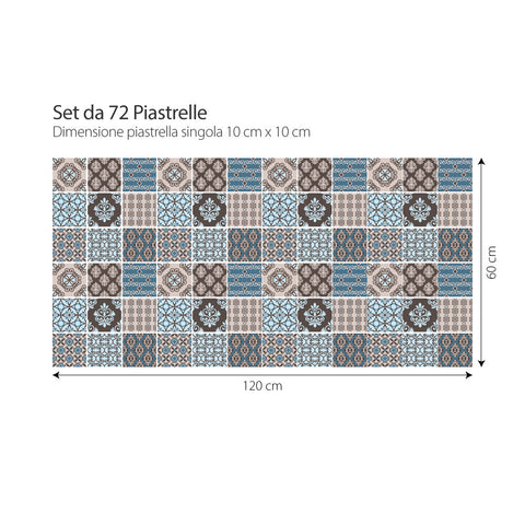 Decori pastello | Adesivi per piastrelle