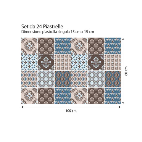 Decori pastello | Adesivi per piastrelle