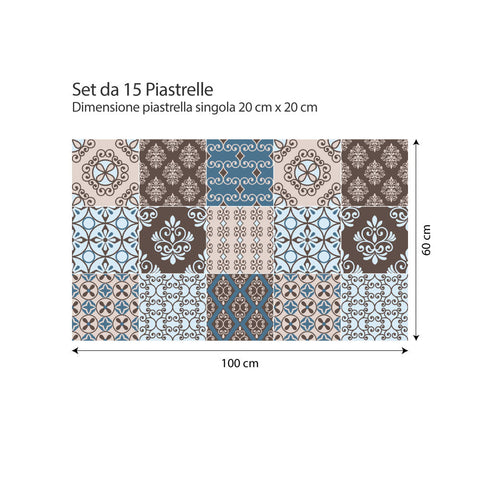 Decori pastello | Adesivi per piastrelle
