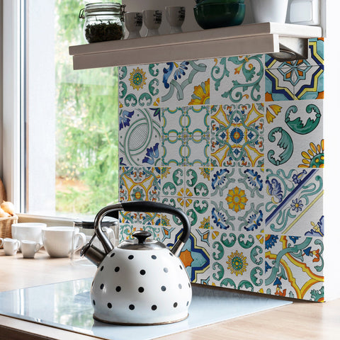 Adesivo per piastrelle cucina Amalfi