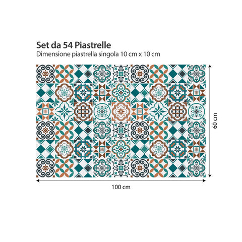Santorini | Adesivi per piastrelle