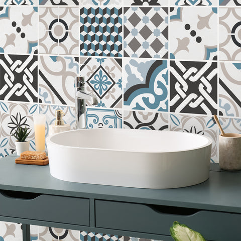 Adesivi per piastrelle Oslo - bagno