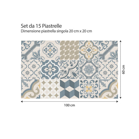 Adesivo per piastrelle Agadir 20cm