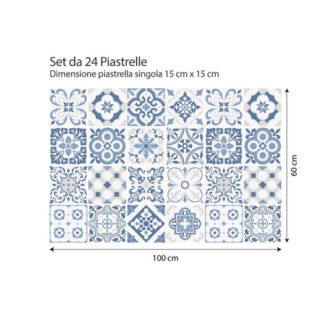Adesivo per piastrelle Lagos 15cm