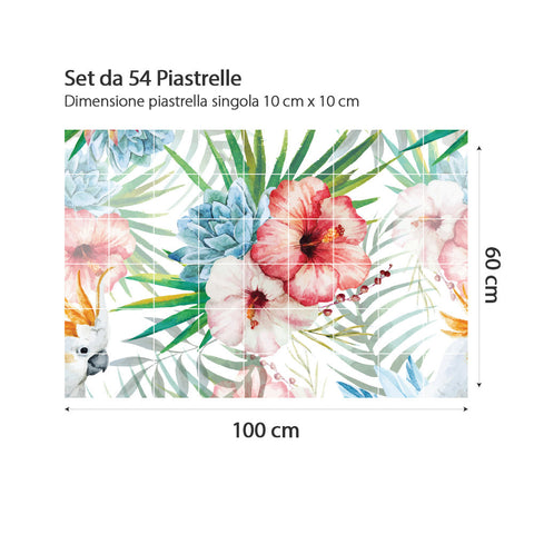 Tropic | Adesivi per piastrelle