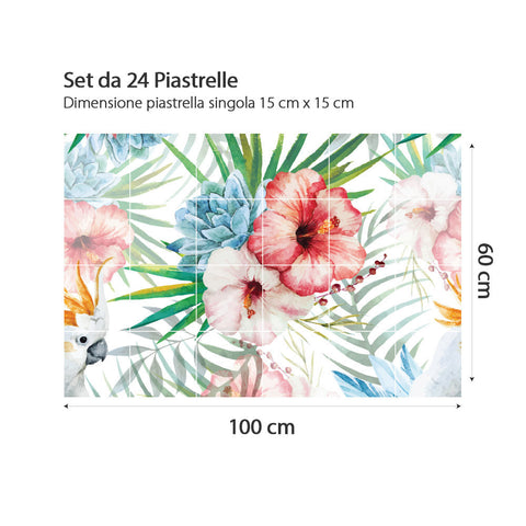 Tropic | Adesivi per piastrelle