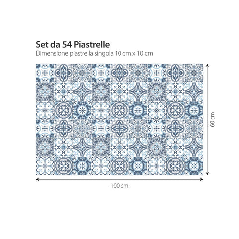 Adesivi per piastrelle Corfù 10cm