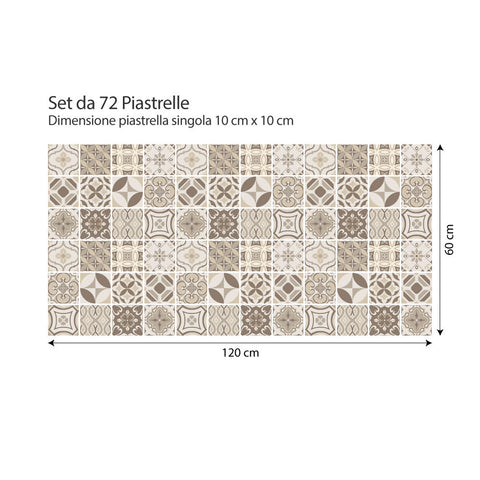 Adesivi per piastrelle Vienna 10x10