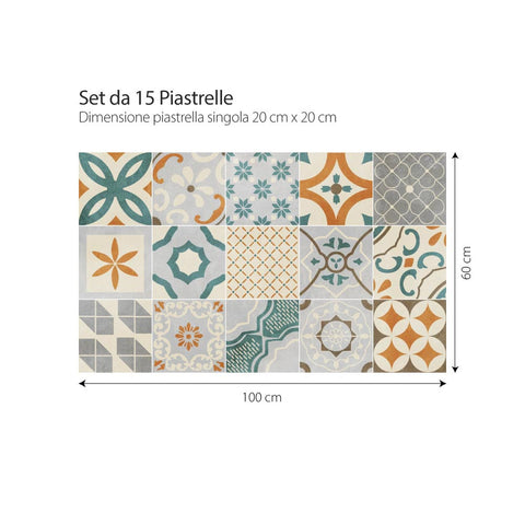 Adesivo per piastrelle Santa Fe 20cm