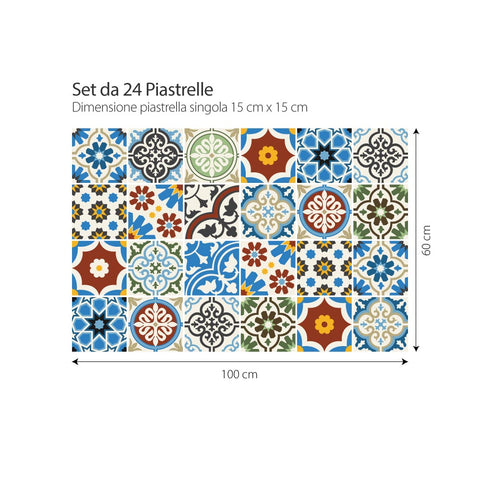 Adesivi per piastrelle Lille 15cm