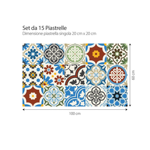Adesivi per piastrelle Lille 20cm