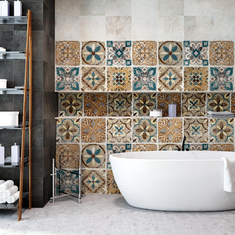 Adesivi per piastrelle orientali bagno Tel Aviv