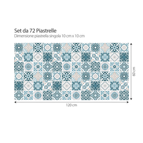 Adesivo per piastrelle Goteborg 10x10