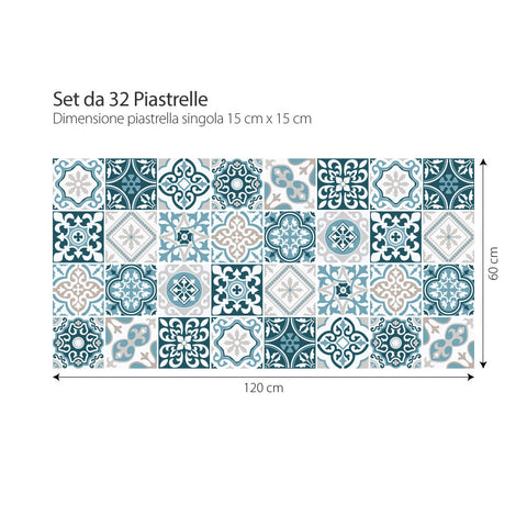Adesivo per piastrelle Goteborg 15x15