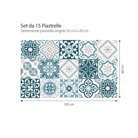 Adesivo per piastrelle Goteborg 20cm