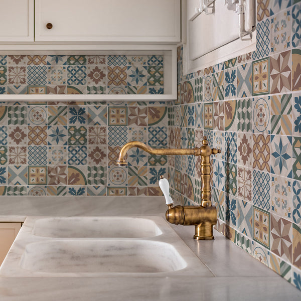 SPC Piastrelle Finte Pannelli Per Pareti E Soffitti, Per Bagno E Cucina 60x60 Cm 0 36 M2 1 Pezzo Di Rivestimento Murale Puv6 92019160