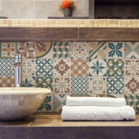 Adesivo per piastrelle bagno Copàn 2