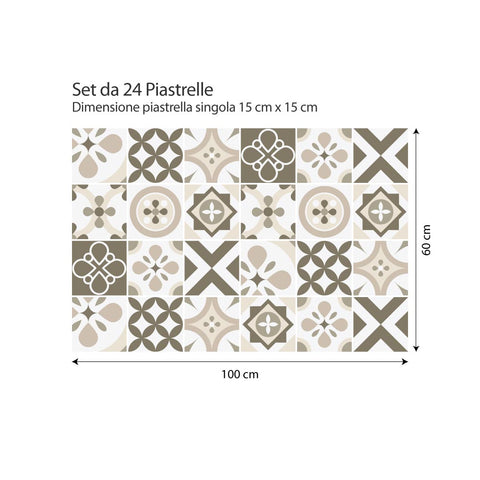 Kashan | Adesivi per piastrelle