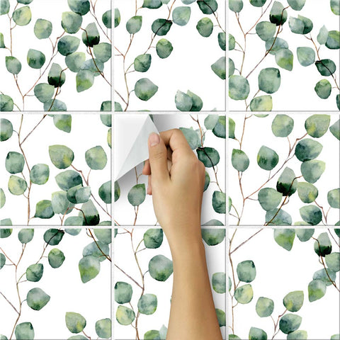Adesivo per piastrelle Eucalyptus 2