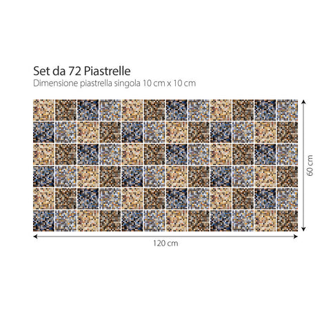 Mosaico luminoso | Adesivi per piastrelle