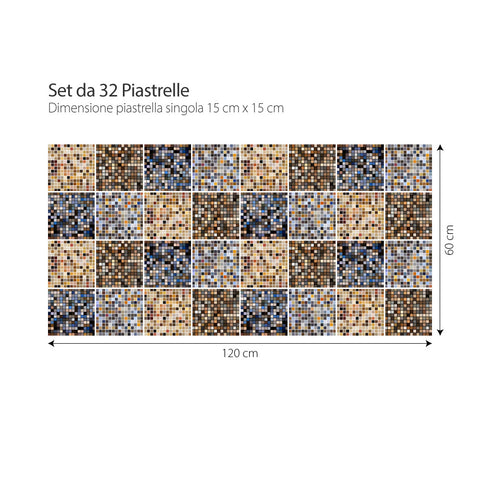 Mosaico luminoso | Adesivi per piastrelle